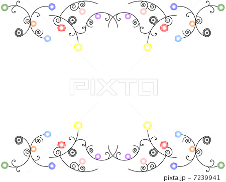 デコレーション フレームのイラスト素材 7239941 Pixta