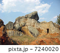 ジンバブエの世界遺産（グレート・ジンバブエ遺跡）アクロポリス 7240020