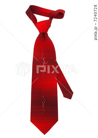 scarlet striped necktie 7240728