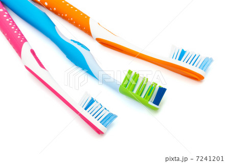 three new toothbrushes 7241201