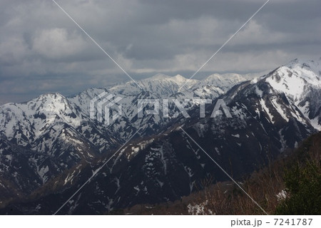 焼峰山からの山岳展望 7241787