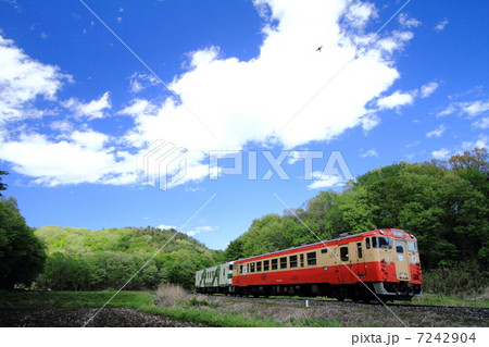 ＪＲ烏山線　気動車 7242904