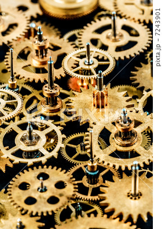 old mechanism background 7243901