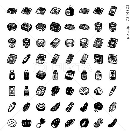 コンビニエンスストアのイラストその3 コンビニエンスストアのイラストその3 7244323