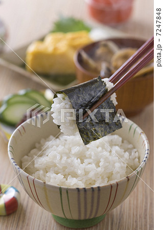 海苔とご飯 7247848