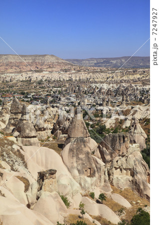 カッパドキアのギョレメパノラマ カッパドキアのギョレメパノラマ 7247927
