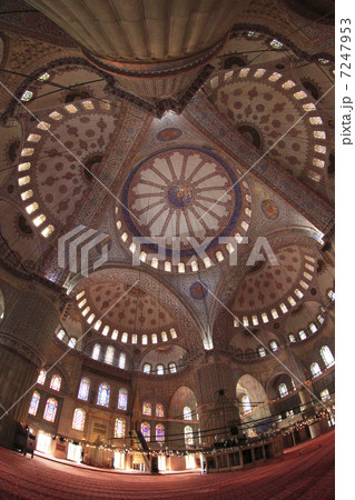 スルタンアフメトモスクの天井 7247953