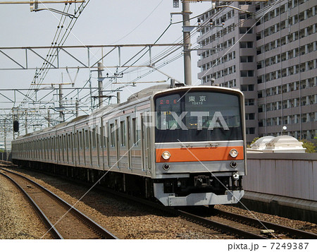 武蔵野線 205系 新浦安駅 武蔵野線 205系 新浦安駅 7249387