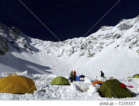テント村の朝 7250357