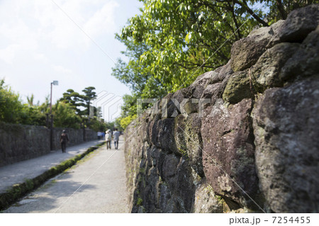 島原武家屋敷街の石垣 島原武家屋敷街の石垣 7254455