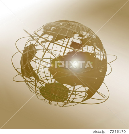3d globe art 7256170