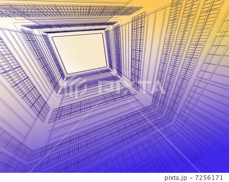 3D abstract block 7256171