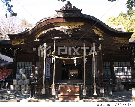 武田神社拝殿 武田神社拝殿 7257347