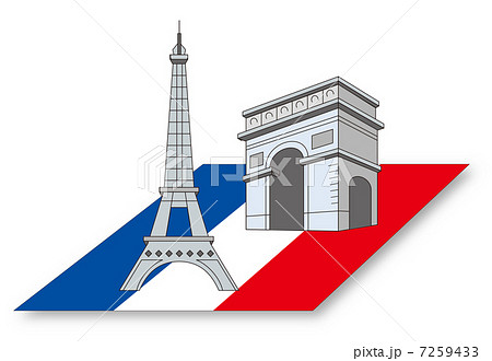 パリの象徴のイラスト素材