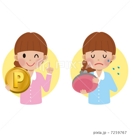 ポイントと女性 ポイントと女性 7259767