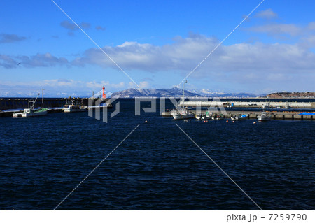 冬の函館石崎漁港 冬の函館石崎漁港 7259790