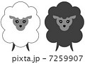 羊　イラスト 7259907