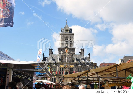 マルクト広場　市庁舎　デルフト 7260052