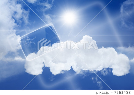 Abstract tablet PC Abstract tablet PC 7263458