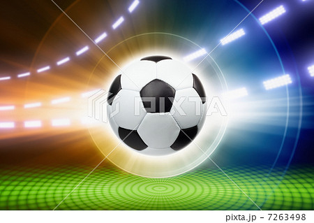 Soccer ball, spotlights Soccer ball, spotlights 7263498