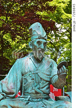 斎藤実盛の像（聖天山 歓喜院長楽寺／埼玉県熊谷市妻沼） 7269845