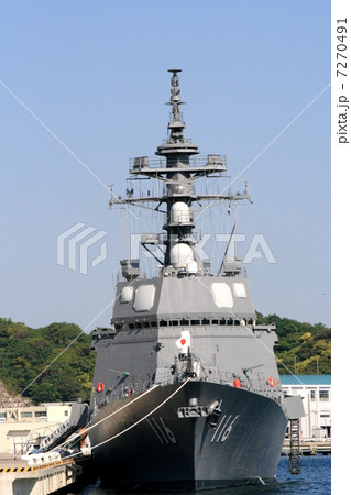 護衛艦てるづきの入港風景 護衛艦てるづきの入港風景 7270491
