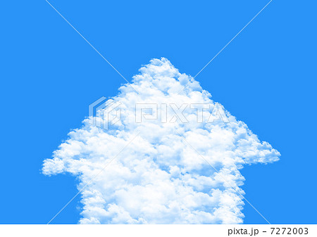 雲の矢印 7272003