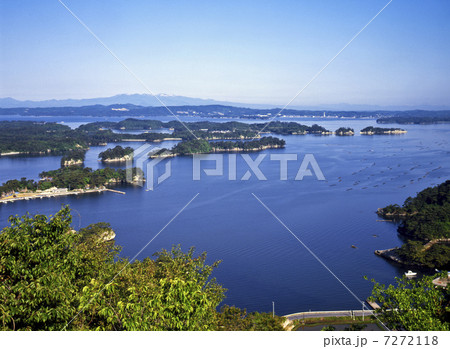 奥松島、大高森からの眺め 7272118