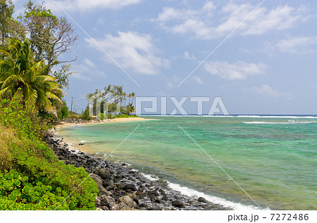 ハワイ　モロカイ島　マーフィーズビーチ 7272486