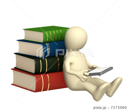 Puppet with e-book and books Puppet with e-book and books 7273060