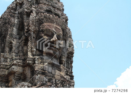 バイヨンの四面像 7274298