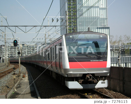 京葉線 E233系 潮見駅 京葉線 E233系 潮見駅 7276115