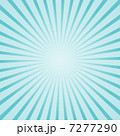 放射線　集中線　寒色系 7277290