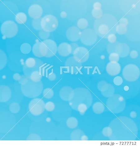 マルボケ背景　ブルー 7277712