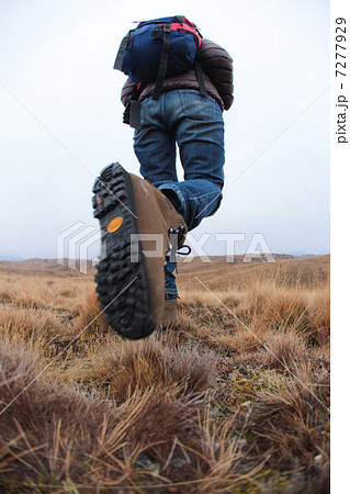 バックパッカーの写真素材