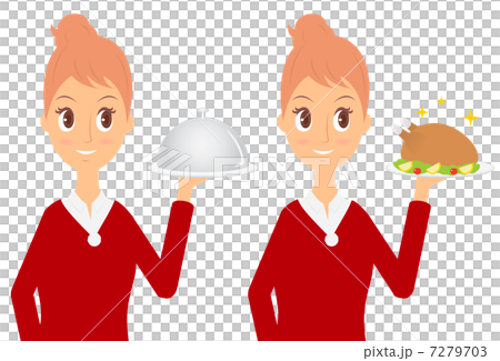 A woman carrying food A woman carrying food 7279703