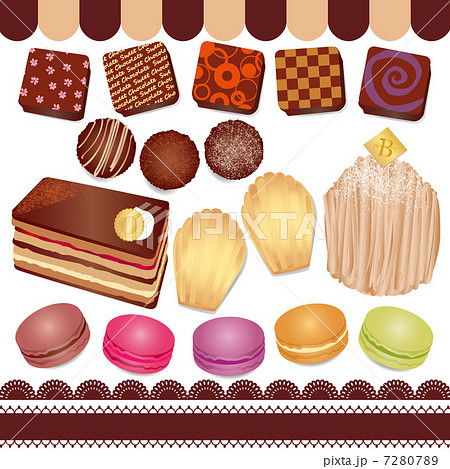 スウィーツ素材集 7280789