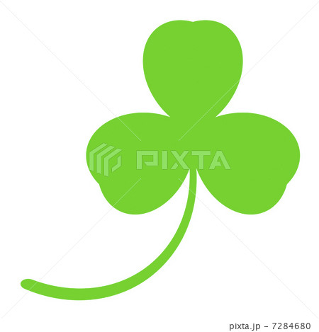 三つ葉のクローバー 三つ葉のクローバーのイラスト素材 [7284680] - PIXTA