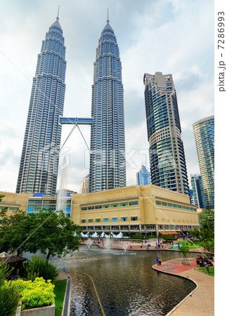 Downtown of Kuala Lumpur in KLCC district 7286993