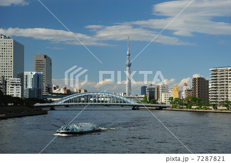 隅田川とスカイツリー 隅田川とスカイツリー 7287821