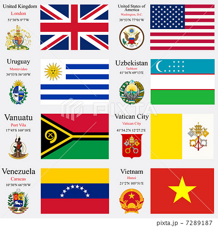 world flags and capitals