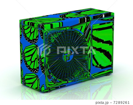 Ecofriendly air conditioning street 7289261