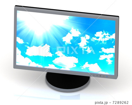Computer monitor with the image 7289262