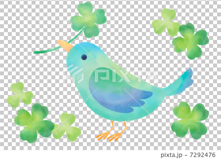 青い鳥とクローバー 7292476