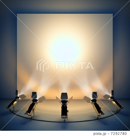 Empty background with stage spotlight. 7292780