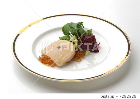 フランス料理 西欧料理 パテ テリーヌ オードブル 前菜 肉料理の写真素材