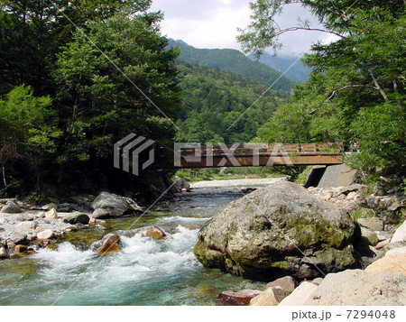 上高地　田代橋 7294048