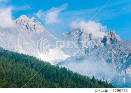 Dolomites mountain summer view 7296783