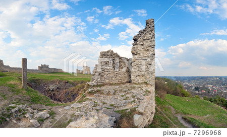 Summer ancient fortress ruins 7296968