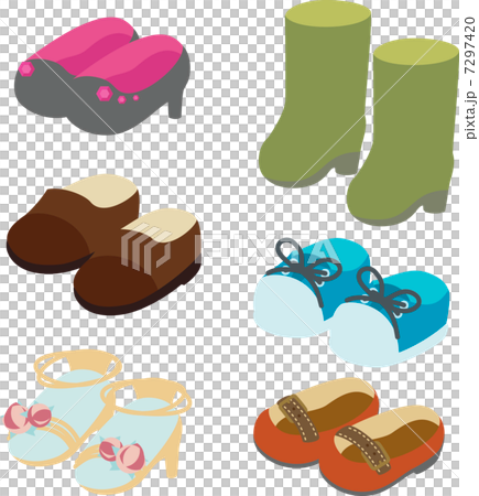 いろいろな靴 7297420
